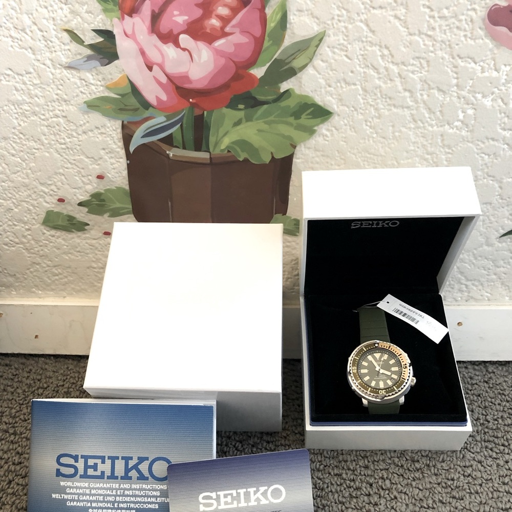 New seiko watch